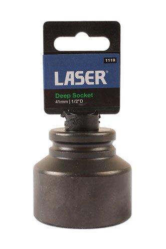 Laser Tools 1119 Impact Socket 1/2"D 41mm Laser Tools