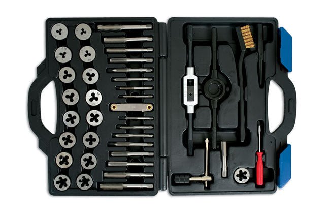 Laser Tools 2159 Metric Tap & Die Set 40pc Laser Tools