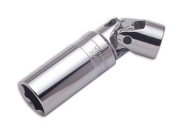Laser Tools 2657 Universal Joint Spark Plug Socket 3/8"D 16mm Laser Tools