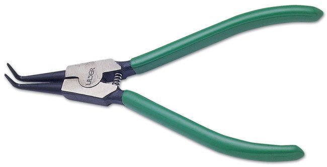 Laser Tools 2914 External Circlip Pliers - Bent 175mm Laser Tools