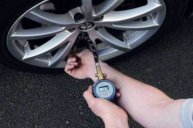 Laser Tools 2961 Tyre Pressure Gauge - Digital Laser Tools