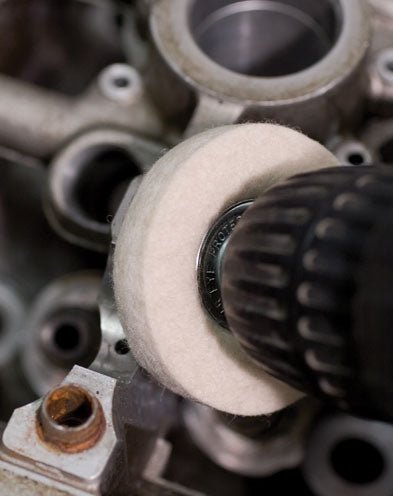 Laser Tools 3151 Buffing Wheel with Quick Chuck End 50mm Laser Tools