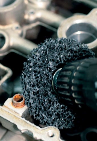 Laser Tools 3152 Abrasive Wheel with Quick Chuck End 75mm Laser Tools