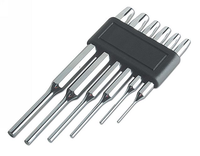Laser Tools 3232 Parallel Pin Punch Set 6pc Laser Tools