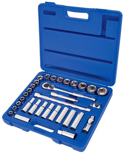 Laser Tools 3284 Socket Set 1/2"D 32pc Laser Tools