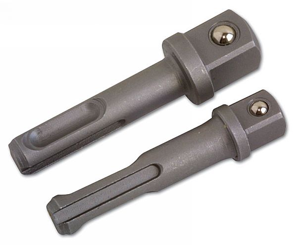 Laser Tools 3330 SDS Shank Socket Adaptors 3/8"D, 1/2"D 2pc Laser Tools