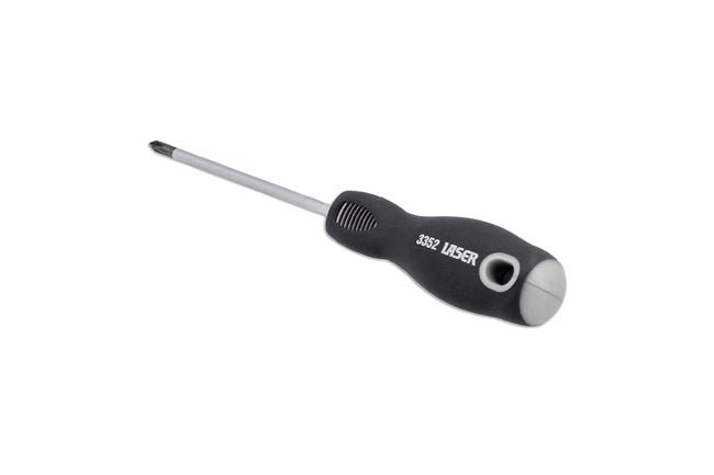 Laser Tools 3352 Phillips Screwdriver Ph0 x 75mm Laser Tools