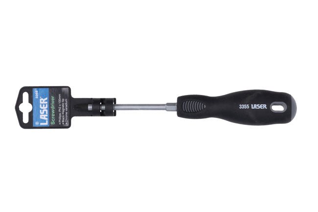 Laser Tools 3366 Phillips Screwdriver Ph2 x 100mm Laser Tools