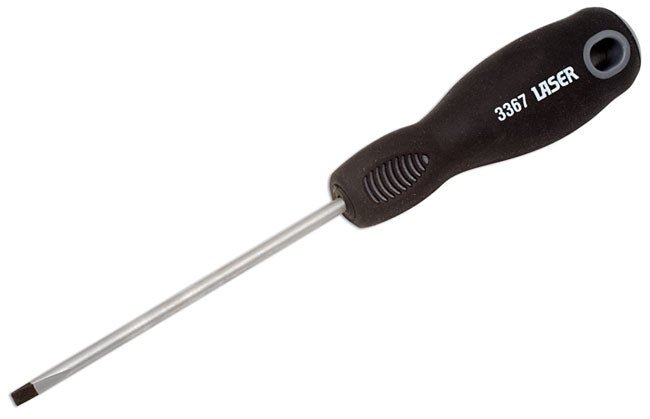 Laser Tools 3367 Flat Screwdriver 3.2mm x 75mm Laser Tools