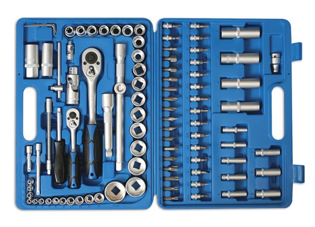 Laser Tools 3671 Socket Set 1/4"D, 1/2"D 94pc Laser Tools
