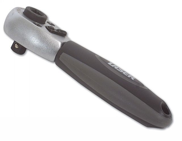 Laser Tools 3723 Stubby Ratchet & Bit Driver 1/4"D Laser Tools
