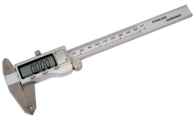 Laser Tools 4263 Digital Vernier Caliper 150mm Laser Tools