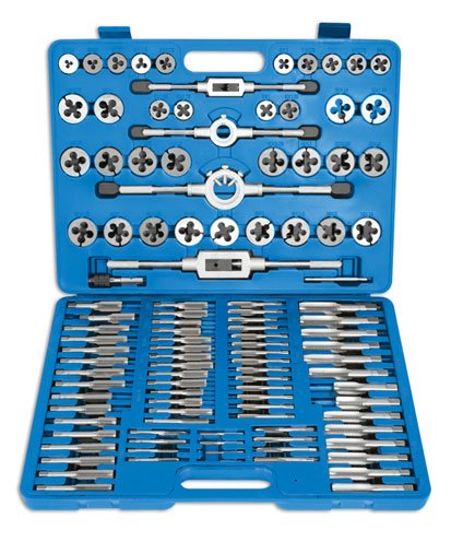 Laser Tools 4554 Metric Tap & Die Set 110pc Laser Tools
