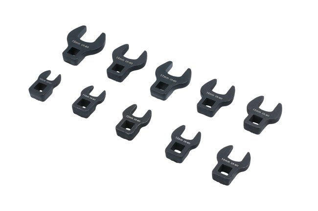 Laser Tools 4757 Crows Foot Wrench Set 3/8D 10pc Laser Tools