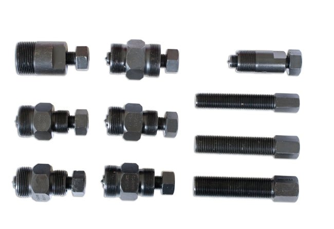 Laser Tools 4862 Motorcycle Flywheel Puller Set 10pc Laser Tools