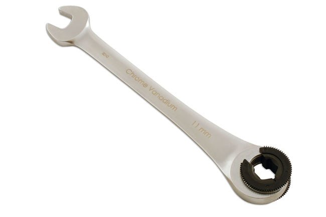 Laser Tools 4891 Ratchet Flare Nut Wrench 11mm Laser Tools