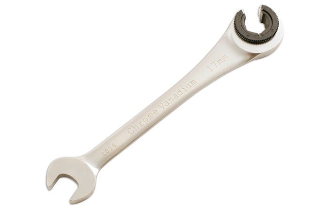 Laser Tools 4904 Ratchet Flare Nut Wrench 17mm Laser Tools