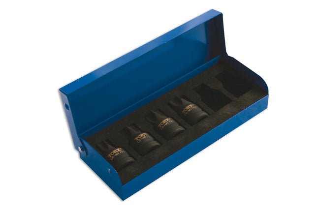 Laser Tools 4947 Heavy Duty Torx® Socket Bit Set 1/2"D 6pc Laser Tools
