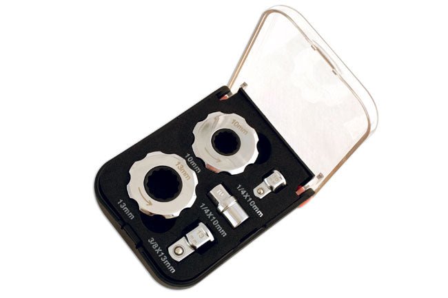 Laser Tools 5433 Finger Ratchet Set 1/4"D, 3/8"D 5pc Laser Tools