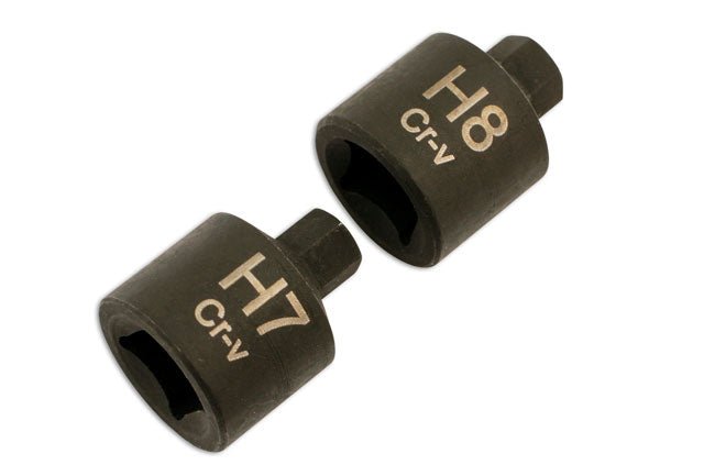 Laser Tools 5584 Hex Bit Set 3/8"D 2pc Laser Tools