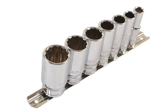 Laser Tools 6194 Whitworth Deep Socket Set 3/8"D 7pc Laser Tools