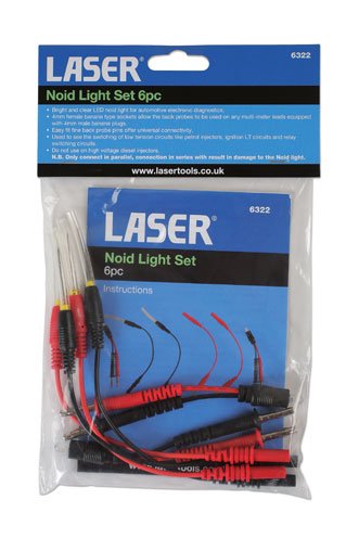 Laser Tools 6322 Noid Light Set 6pc Laser Tools