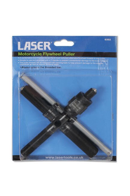 Laser Tools 6352 Flywheel Puller - Motorcycle Laser Tools