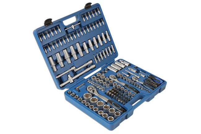 Laser Tools 6590 Socket Set 1/4"D, 3/8"D, 1/2"D 171pc Laser Tools
