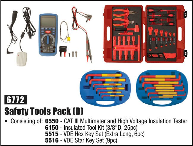Laser Tools 6772 Hybrid Tools Safety Pack Laser Tools