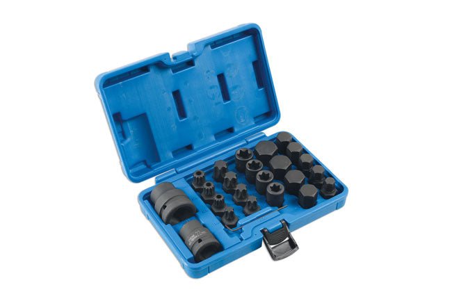 Laser Tools 6891 Impact Bit & Socket Set 3/4"D, 1"D 24pc Laser Tools