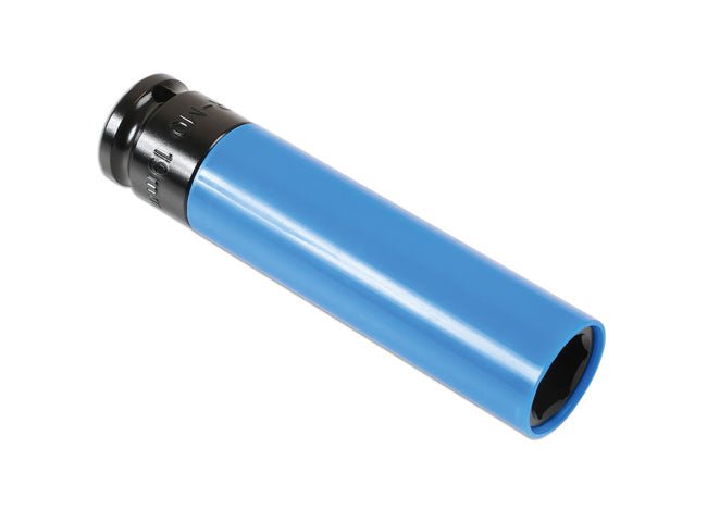 Laser Tools 6909 Alloy Wheel Nut Socket 19mm x 130mm Laser Tools