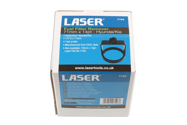 Laser Tools 7193 Fuel Filter Remover 1/2"D 71mm Laser Tools