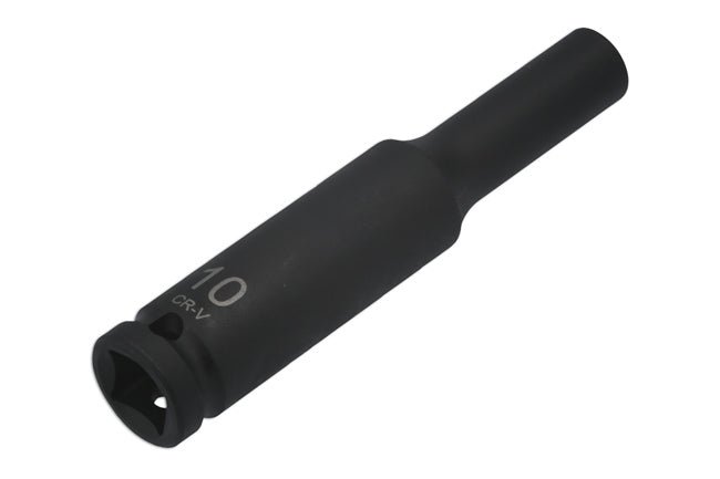 Laser Tools 7760 Extra Deep Impact Socket 1/2"D 10mm Laser Tools