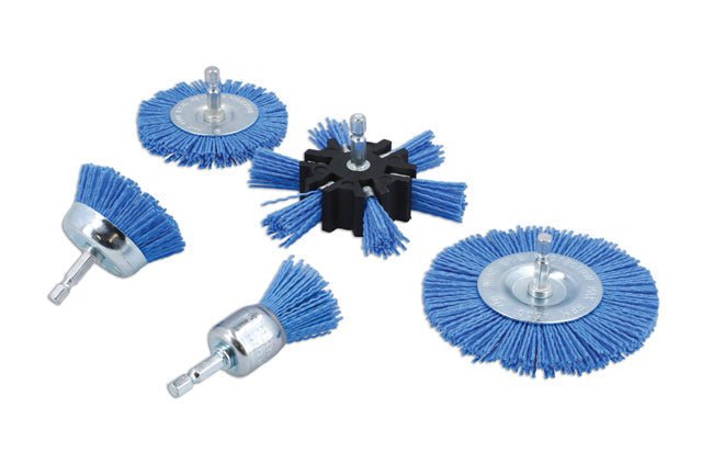 Laser Tools 8133 Nylon Abrasive Filament Brush Set Laser Tools
