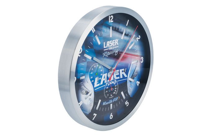 Laser Tools 8346 Laser Tools Racing Wall Clock Laser Tools