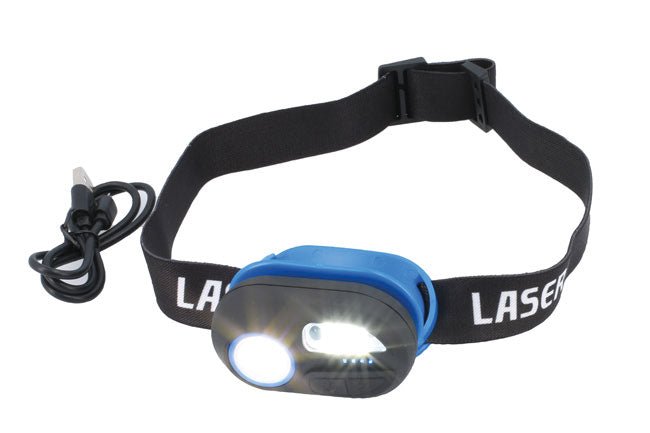 Laser Tools 8409 Motion Sensor Headlight / Work Light - Rechargeable Laser Tools