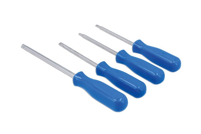 Laser Tools 8477 Clutch Head Screwdriver Set 4pc Laser Tools