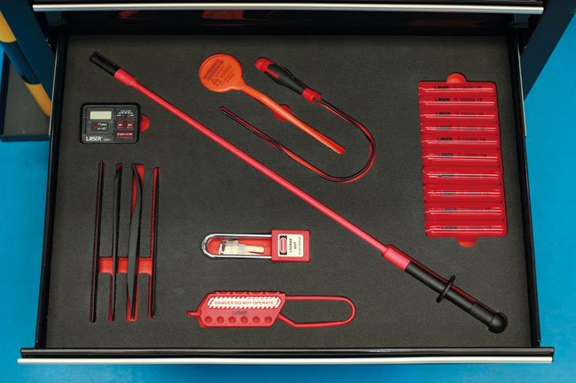 Laser Tools 8488 Insulated Specialist Tools in Foam Inlay Laser Tools