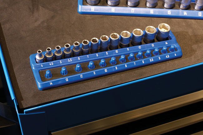 Laser Tools 8632 Twist Lock Socket Tray 1/4"D Laser Tools