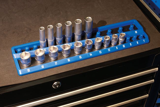 Laser Tools 8633 Twist Lock Socket Tray 3/8"D Laser Tools