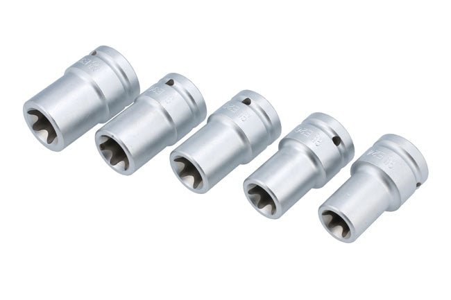 Laser Tools 8705 Impact Star Socket Set 3/4"D 5pc Laser Tools