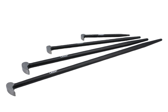 Laser Tools 8856 Heel & Toe Pry Bar Set 4pc Laser Tools