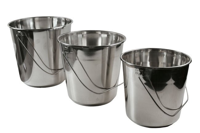 Laser Tools 8906 Stainless Steel Bucket Set 3pc Laser Tools