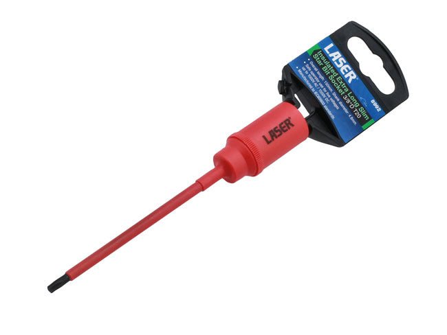 Laser Tools 8992 Insulated Extra Long Slim Series Star Bit Socket 3/8"D T20 Laser Tools