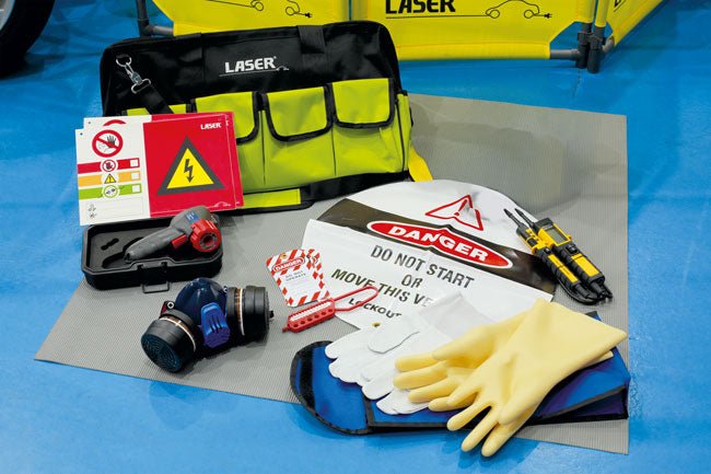 Laser Tools 9053 EV Recovery Operators Safety Kit in Storage Bag Laser Tools