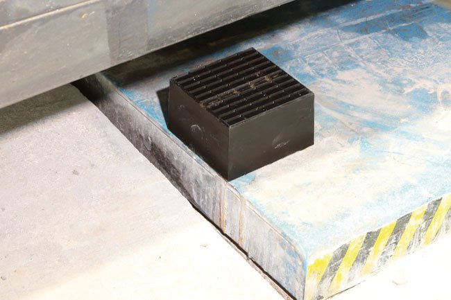 Laser Tools 9065 Square Profile Universal Lifting Pad - 100 x 100 x 60mm - 1pc Laser Tools