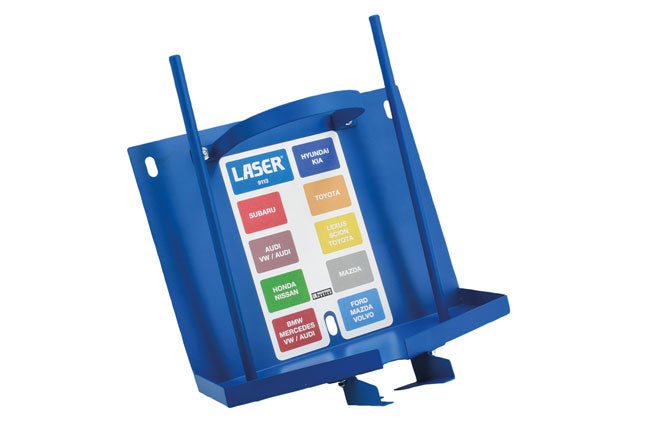 Laser Tools 9113 Oil Drain Storage Station - Magnetic Laser Tools