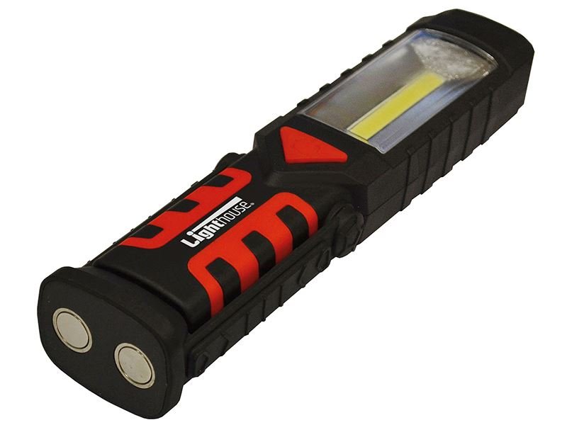 Lighthouse 3w Cob Led Swivel Base Torch 220 Lumens Lighthouse