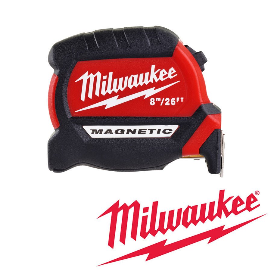 Milwaukee 8m Magnetic Tape Measure 4932464603 Milwaukee