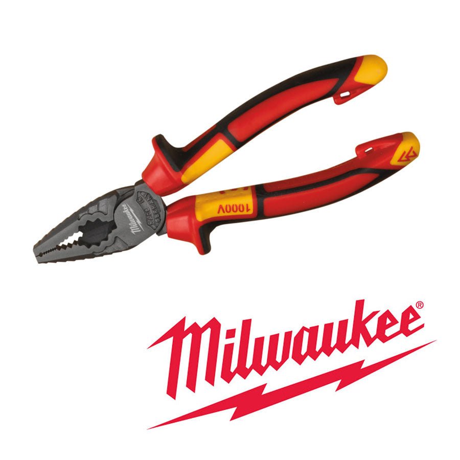 Milwaukee VDE Combination Pliers 165mm 4932464571 Milwaukee